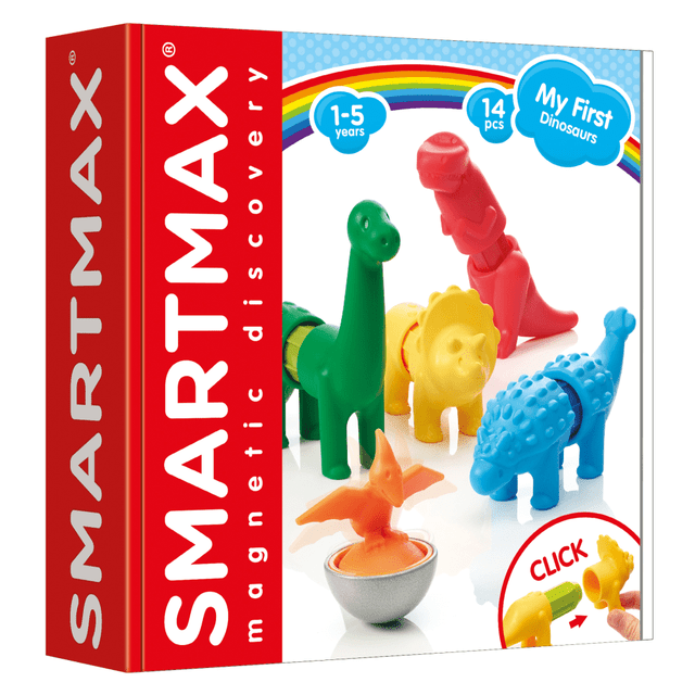 SMART TOYS AND GAMES, INC. SMX223 SmartMax My First SmartMax Dinosaurs 14-Piece Set SMART TOYS AND GAMES, INC. SMX223 SmartMax My First SmartMax Dinosaurs 14-Piece Set