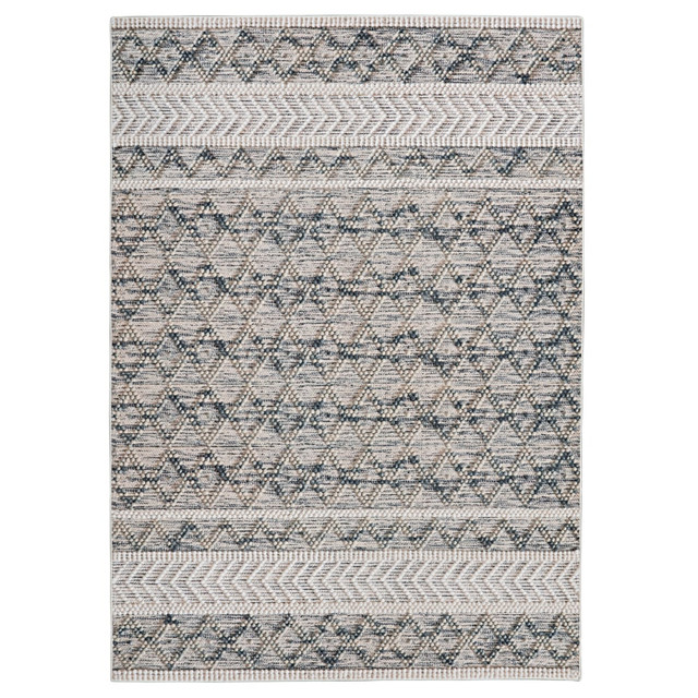 LINON HOME DECOR PRODUCTS, INC OD5088 Linon Aria Area Rug, 3ft x 5ft, Adler Cream/Blue LINON HOME DECOR PRODUCTS, INC OD5088 Linon Aria Area Rug, 3ft x 5ft, Adler Cream/Blue