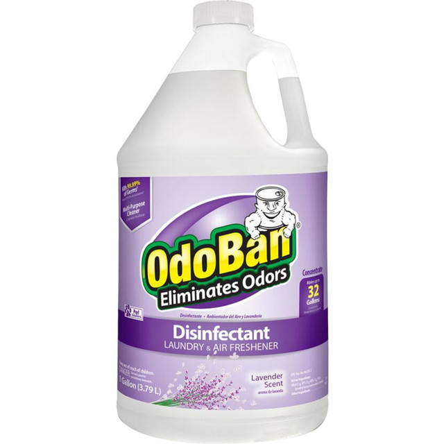 CLEAN CONTROL CORPORATION 911101-G4 OdoBan Odor Eliminator Disinfectant Concentrate, Lavender Scent, 128 Oz Bottle