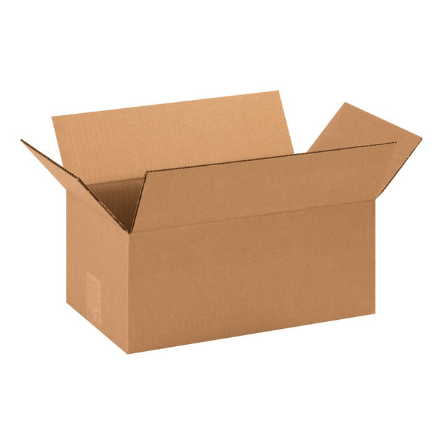 B O X MANAGEMENT, INC. 1486 Partners Brand Corrugated Boxes, 14inL x 8inH x 6inW, Kraft, Pack Of 25