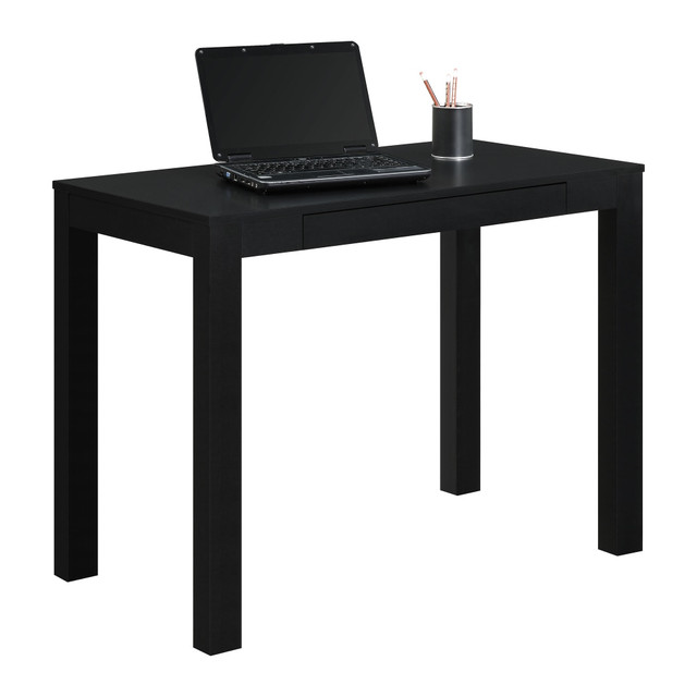 AMERIWOOD INDUSTRIES, INC. 9178196 Ameriwood Home Parsons 39inW Writing Desk, Black