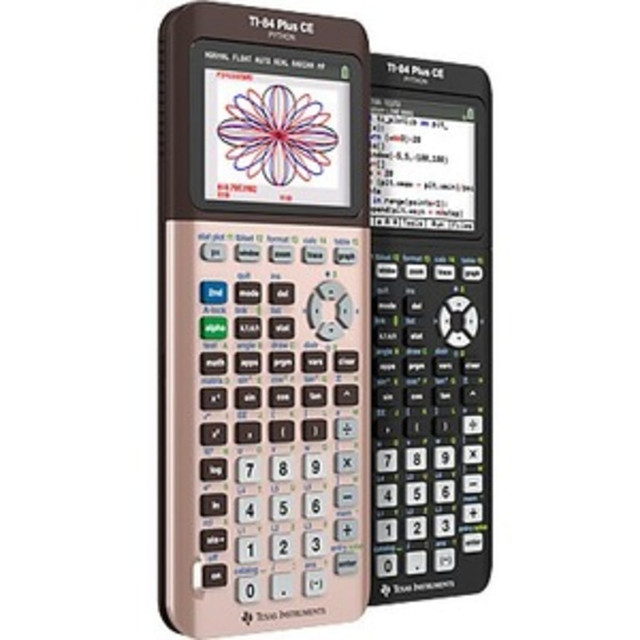 TEXAS INSTRUMENTS INC. Texas Instruments 84CEPY/TBL/1L1/L  TI-84 Plus CE Handheld Graphing Calculator