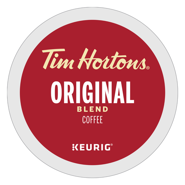Enjoy a delicious cup of coffee every morning before work. These pods help make preparing a cup just for you fast and simple.  Original coffee roast delivers rich, classic flavor to your cup.  Made with 100% Arabica beans.  Pods are easy to prepare using your single-serve coffee machine.  Tim Hortons is not affiliated with Keurig or K-Cup. K-Cup is a registered trademark of Keurig Incorporated.