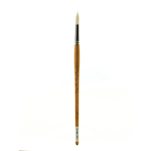 KOH-I-NOOR RAPIDOGRAPH, INC. Grumbacher 4720R.10  Bristlette Paint Brush, Size 10, Round Bristle, Synthetic, Brown