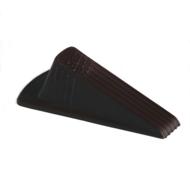 NATIONAL INDUSTRIES FOR THE BLIND 534000NIB0380 SKILCRAFT Wedge-Style Doorstop, 2inH x 3-1/2inW x 6-3/4inD, Brown NATIONAL INDUSTRIES FOR THE BLIND 534000NIB0380 SKILCRAFT Wedge-Style Doorstop, 2inH x 3-1/2inW x 6-3/4inD, Brown