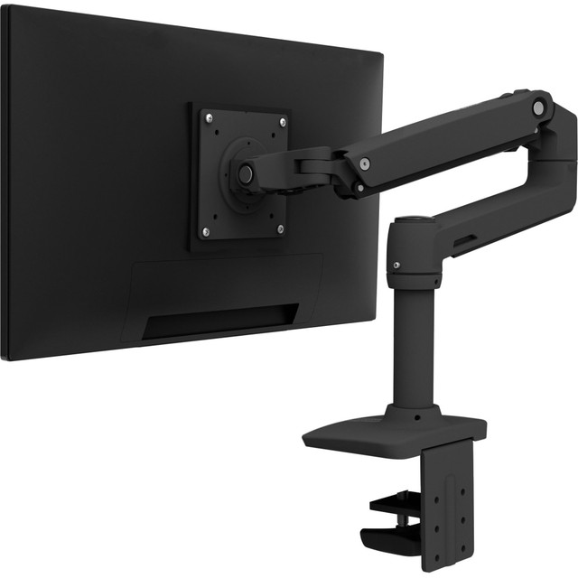 ERGOTRON 45-241-224  Mounting Arm for Monitor - Matte Black - 1 Display(s) Supported - 34in Screen Support - 24.91 lb Load Capacity - 75 x 75, 100 x 100