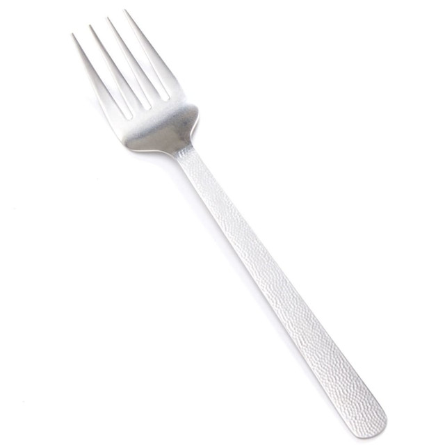 AMERICAN METALCRAFT, INC. American Metalcraft SVHF  Stainless-Steel Cold Meat Forks, Hammered, 13in, Silver, Pack Of 72 Forks