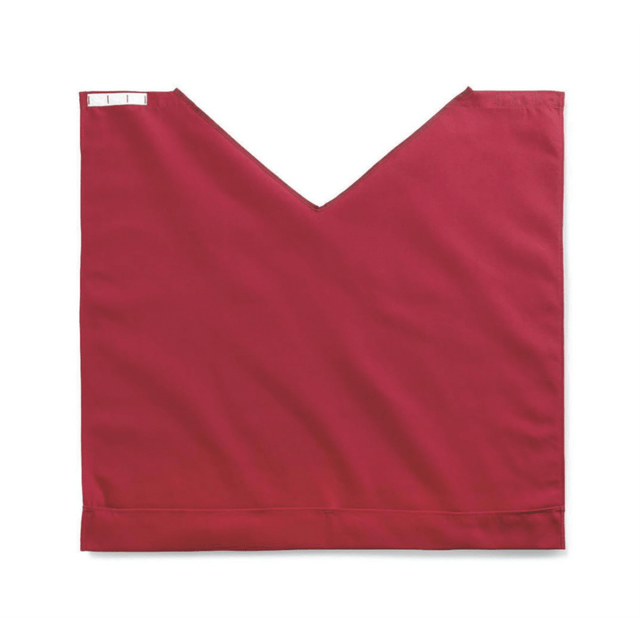 MEDLINE INDUSTRIES, INC. MDT014118BURG Medline Dignity Napkins, Comfort Fit, 27 1/2in x 27in, Burgundy, Case Of 12