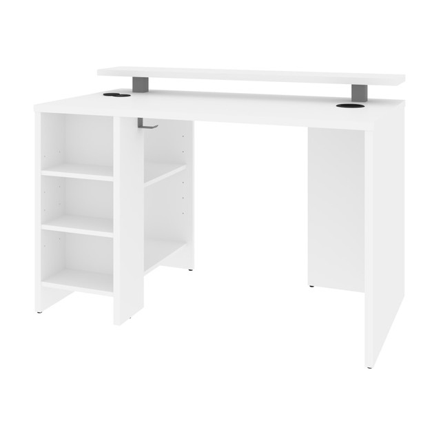 BESTAR INC. Bestar 169400-000017  Electra 48inW Gaming Computer Desk, White