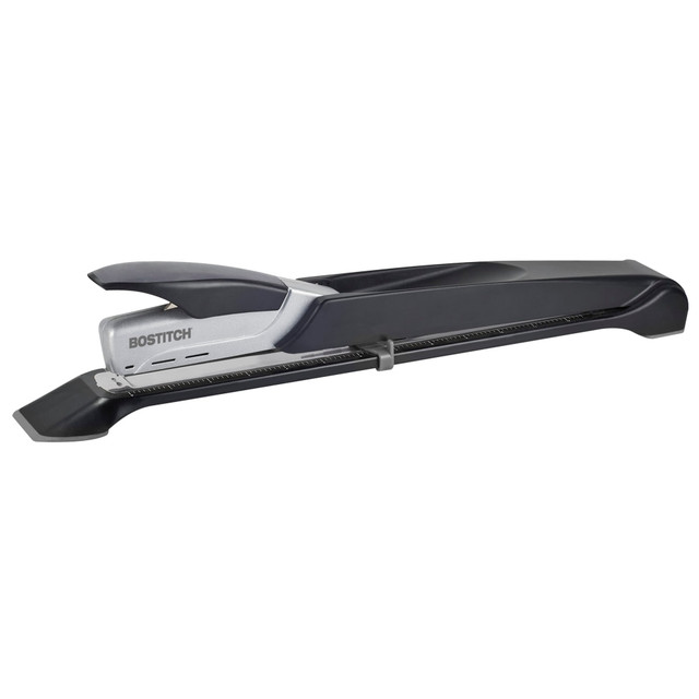 AMAX INCORPORATED 1610 Bostitch Long Reach Stapler, Black/Silver AMAX INCORPORATED 1610 Bostitch Long Reach Stapler, Black/Silver