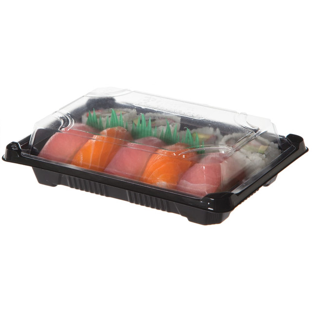 ECO-PRODUCTS, INC. EP-SH2-CPK Eco-Products Small PLA Sushi Containers, Pack Of 600 Containers ECO-PRODUCTS, INC. EP-SH2-CPK Eco-Products Small PLA Sushi Containers, Pack Of 600 Containers