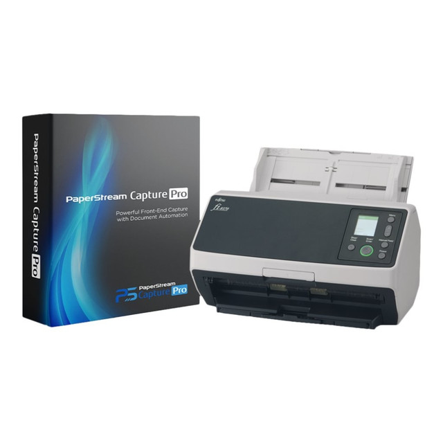 FUJITSU AMERICA, INC. CG01000-303001 Ricoh fi-8170 - Deluxe - document scanner - Dual CIS - Duplex -  - 600 dpi x 600 dpi - up to 70 ppm (mono) / up to 70 ppm (color) - ADF (100 sheets) - up to 10000 scans per day - Gigabit LAN, USB 3.2 Gen 1x1