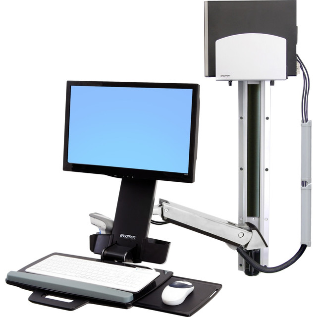 ERGOTRON 45-271-026  StyleView 45-271-026 Sit-Stand Combo System