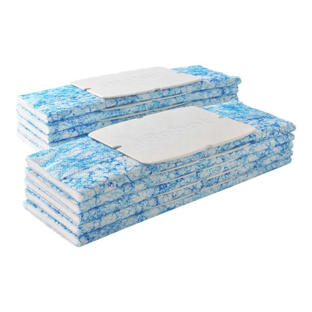 IROBOT CORPORATION 4657840 iRobot - Wet mopping pad - for robotic floor cleaner (pack of 10) - for Braava jet 240