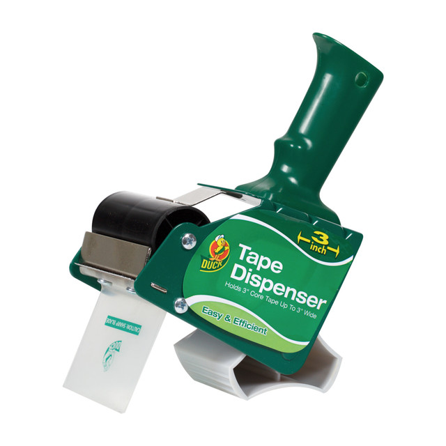 SHURTECH BRANDS, LLC 1064012 Duck Extra-Wide Packaging Tape Dispenser, 3in Wide