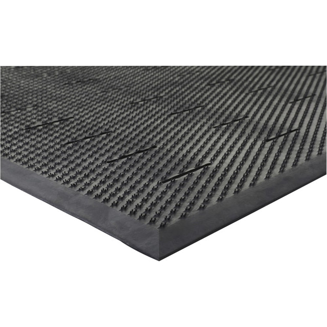 GENUINE JOE 32590  Free Flow Comfort Anti-Fatigue Mat, 36in x 48in, Black