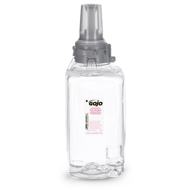 GOJO INDUSTRIES INC 8811-03 GOJO ADX-12 Clear & Mild Foam Hand Wash Soap, Unscented, 40.5 Oz Refill