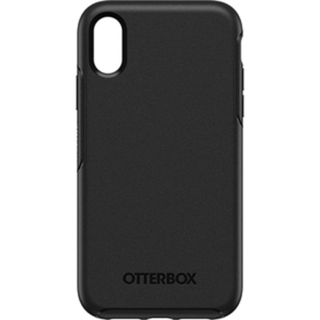 OTTER PRODUCTS LLC 77-59818 OtterBox iPhone XR Symmetry Series Case - For Apple iPhone XR Smartphone - Black - Drop Resistant - Synthetic Rubber, Polycarbonate - 1 Pack - Retail