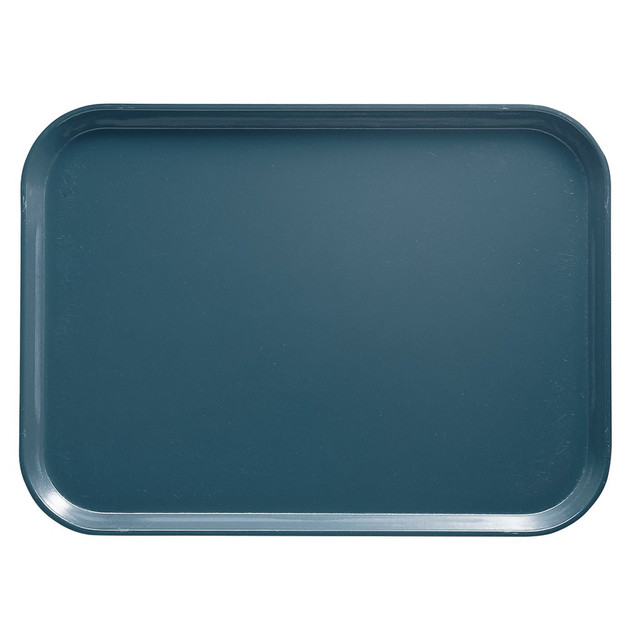 CAMBRO MFG. CO. 1520401 Cambro Camtray Rectangular Serving Trays, 15in x 20-1/4in, Slate Blue, Pack Of 12 Trays