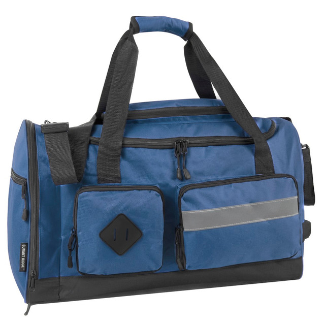 A.D. SUTTON & SONS/PACESETTER 7030TWT Summit Ridge Polyester Duffel, 12inH x 20inW x 9inD, Twilight Blue A.D. SUTTON & SONS/PACESETTER 7030TWT Summit Ridge Polyester Duffel, 12inH x 20inW x 9inD, Twilight Blue