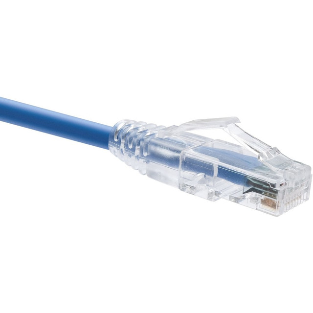 UNIRISE USA, LLC 10017 Unirise ClearFit Cat.6 UTP Patch Network Cable - 20 ft Category 6 Network Cable for Network Device - First End: 1 x RJ-45 Network - Male - Second End: 1 x RJ-45 Network - Male - Patch Cable - Gold Plated Contact - Blue UNIRISE USA, LLC 10017 Unirise ClearFit Cat.6 UTP Patch Network Cable - 20 ft Category 6 Network Cable for Network Device - First End: 1 x RJ-45 Network - Male - Second End: 1 x RJ-45 Network - Male - Patch Cable - Gold Plated Contact - Blue