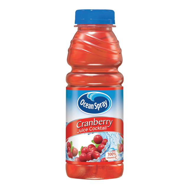 DELL MARKETING L.P. Ocean Spray 70191  Cranberry Juice, 15.2 Oz, Pack Of 12