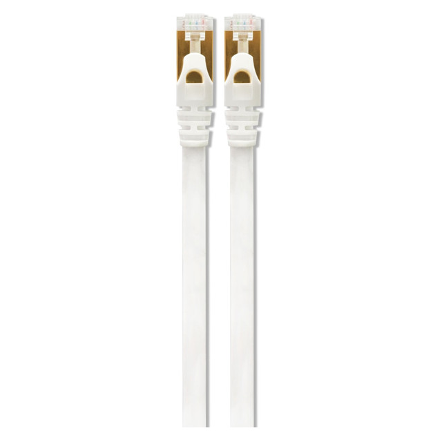 SMD TECHNOLOGIES LLC VK-20066-WT VolkanoX Giga Series Cat 7 High-Speed Gigabit Ethernet Cable, 33ft, White, VK-20066-WT