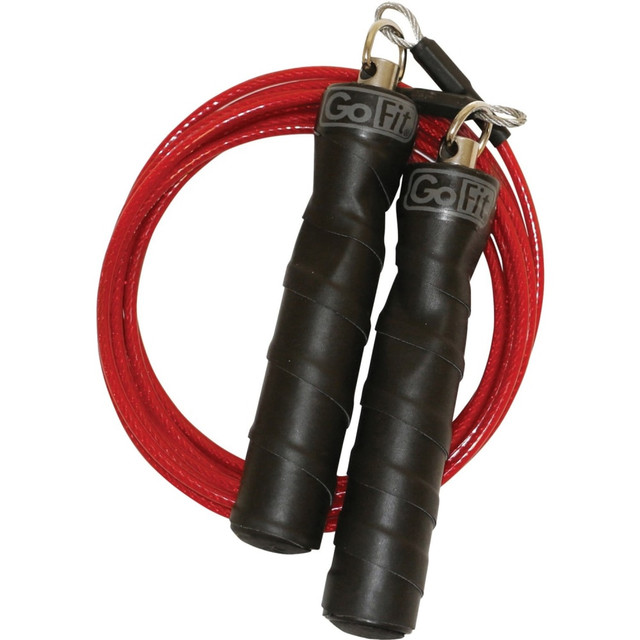 GOFIT L.L.C. GF-PCR9 GoFit Pro Cable Rope - 108in Length - Red - Steel