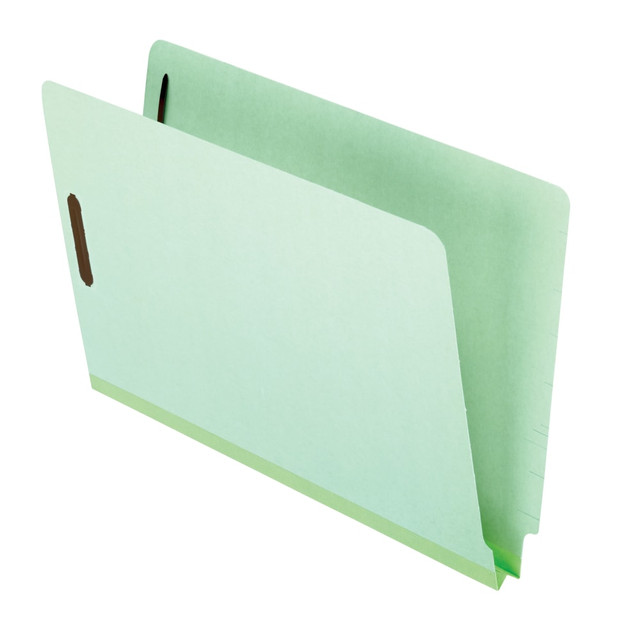 TOPS BRANDS 47715GW Pendaflex Pressboard End-Tab Expansion Folders With Fasteners, 2in Expansion, 8 1/2in x 14in, Legal, Light Green, Box of 25 TOPS BRANDS 47715GW Pendaflex Pressboard End-Tab Expansion Folders With Fasteners, 2in Expansion, 8 1/2in x 14in, Legal, Light Green, Box of 25
