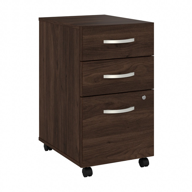 BUSH INDUSTRIES INC. SCF216BWSU Bush Business Furniture Studio C 21inD Vertical 3-Drawer Mobile File Cabinet, Black Walnut, Delivery BUSH INDUSTRIES INC. SCF216BWSU Bush Business Furniture Studio C 21inD Vertical 3-Drawer Mobile File Cabinet, Black Walnut, Delivery