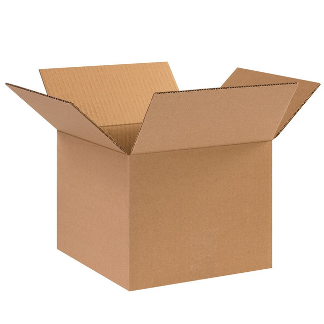 B O X MANAGEMENT, INC. 10108 Partners Brand Corrugated Boxes, 10in x 10in x 8in, Kraft, Pack Of 25 B O X MANAGEMENT, INC. 10108 Partners Brand Corrugated Boxes, 10in x 10in x 8in, Kraft, Pack Of 25