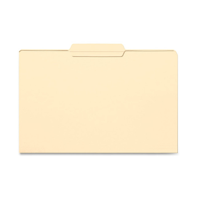 SMEAD MFG CO Smead 15336  File Folders, Legal Size, 1/3 Cut, Center Tab Cut, Manila, Box Of 100