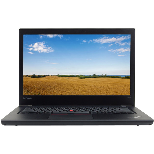 JOY SYSTEMS, INC Lenovo OD5-1668  ThinkPad T470 Refurbished Laptop, 14in Screen, Intel Core i5-6300U, 16GB Memory, 256GB Solid State Drive, Windows 10 Pro, Camera