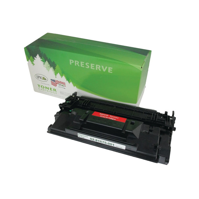 IMAGE PROJECTIONS WEST, INC. IPW Preserve 745-87A-ODP  Remanufactured Black MICR Toner Cartridge Replacement For HP CF287A, 745-87A-ODP