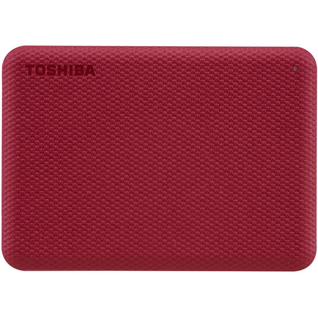 TOSHIBA AMERICA INFO SYS HDTCA40XR3CA Toshiba Canvio Advance Portable External Hard Drive, 4TB, Red