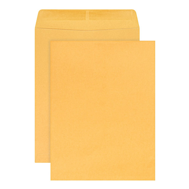 OFFICE DEPOT 683082 Brand 9in x 12in Manila Catalog Envelopes, Gummed Seal, Brown Kraft, Box Of 100 OFFICE DEPOT 683082 Brand 9in x 12in Manila Catalog Envelopes, Gummed Seal, Brown Kraft, Box Of 100