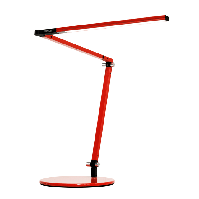 KONCEPT TECHNOLOGIES, INC. Koncept AR3100-WD-RED-DSK  Z-Bar Mini LED Desk Lamp, Warm Light, 12-3/4inH, Red