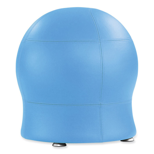 SAFCO PRODUCTS 4751BUV Zenergy Ball Chair, Backless, Supports Up to 250 lb, Baby Blue Vinyl