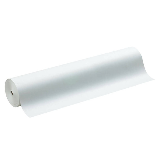 PACON CORPORATION Pacon PAC5648  Lightweight Kraft Paper Roll, White, 48in x 1,000ft