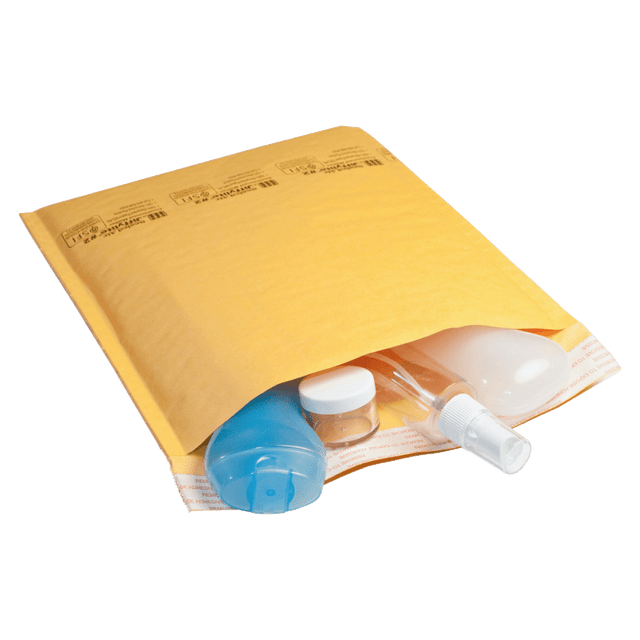 SEALED AIR CORPORATION 10191 Sealed Air Self-Seal Bubble Mailers, 12 1/2in x 19in, Kraft, Pack Of 25