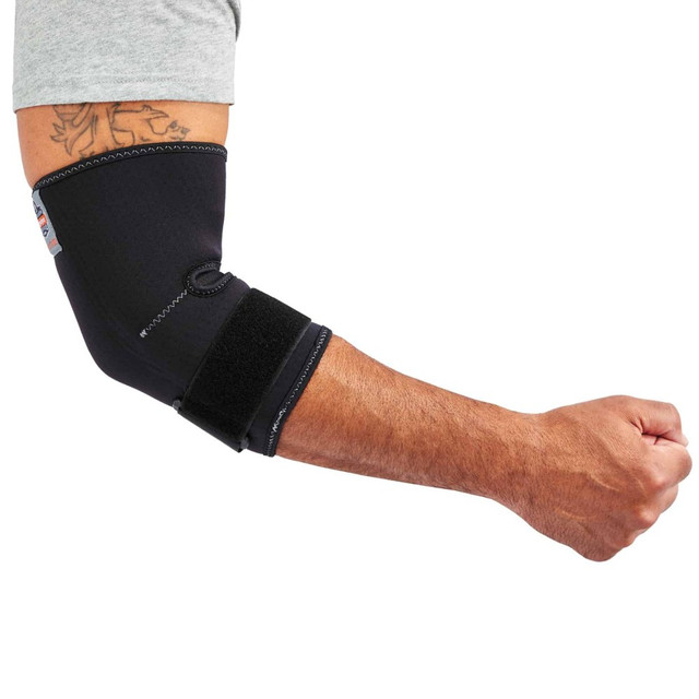 ERGODYNE CORPORATION Ergodyne 16585  ProFlex 655 Elbow Sleeve With Strap, X-Large, Black