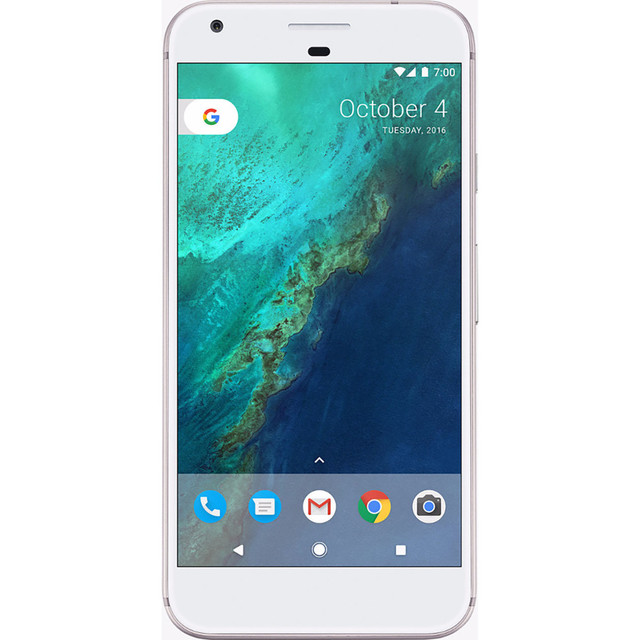 GOOGLE LLC PGN100022 Google Pixel XL Cell Phone, Very Silver, PGN100022