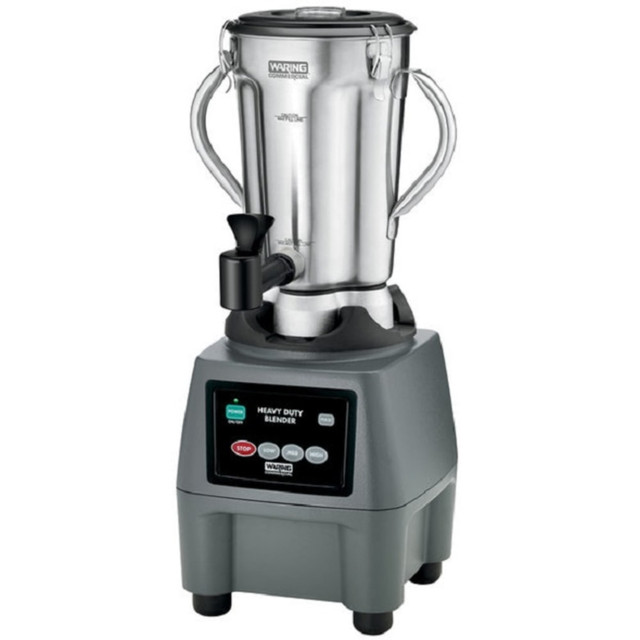 CONAIR CORPORATION Waring CB15SF  Stainless-Steel Food Blender With Spigot, 1 Gal, Silver