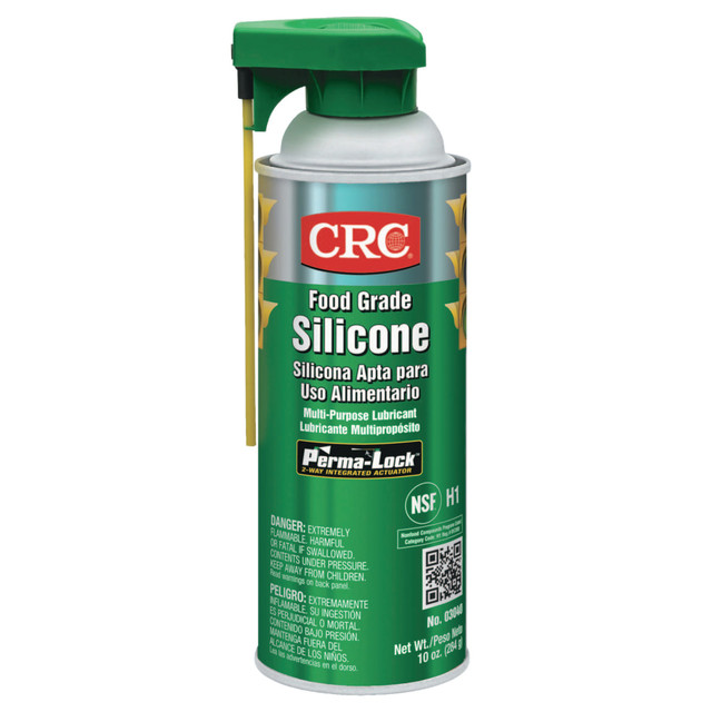 CRC INDUSTRIES, INC. 03040 Food Grade Silicone Lubricants, 16 oz Aerosol Can