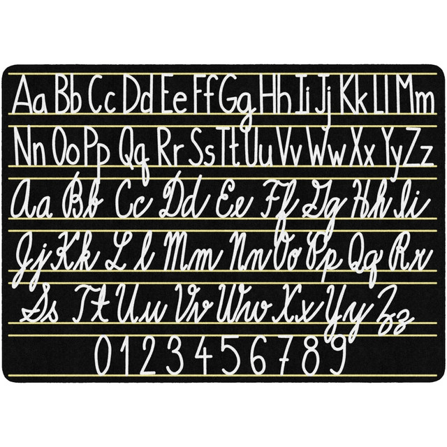 FLAGSHIP CARPETS FE288-32A  Handwriting Sampler Area Rug, 6ftH x 8ft4inW