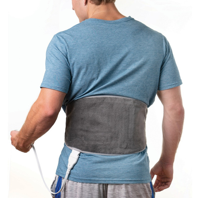 BEAR DOWN CONSULTING PELUMBAR-G Pure Enrichment PureRelief Lumbar And Abdominal Heating Pad, 9-1/4in x 20in, Charcoal Gray BEAR DOWN CONSULTING PELUMBAR-G Pure Enrichment PureRelief Lumbar And Abdominal Heating Pad, 9-1/4in x 20in, Charcoal Gray