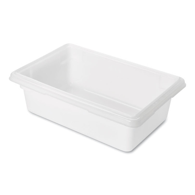 RUBBERMAID COMMERCIAL PROD. 3509 WHI Food/Tote Boxes, 3.5 gal, 18 x 12 x 6, White, Plastic