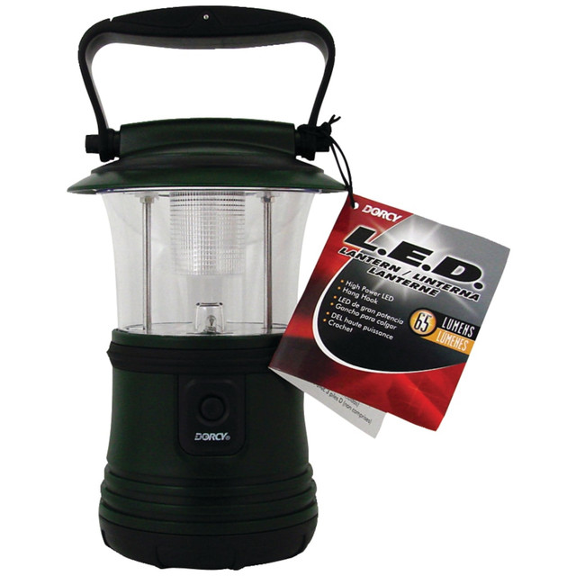 DORCY INTERNATIONAL INC. 413103 Dorcy 400-Lumen LED Camping Lantern, Green DORCY INTERNATIONAL INC. 413103 Dorcy 400-Lumen LED Camping Lantern, Green