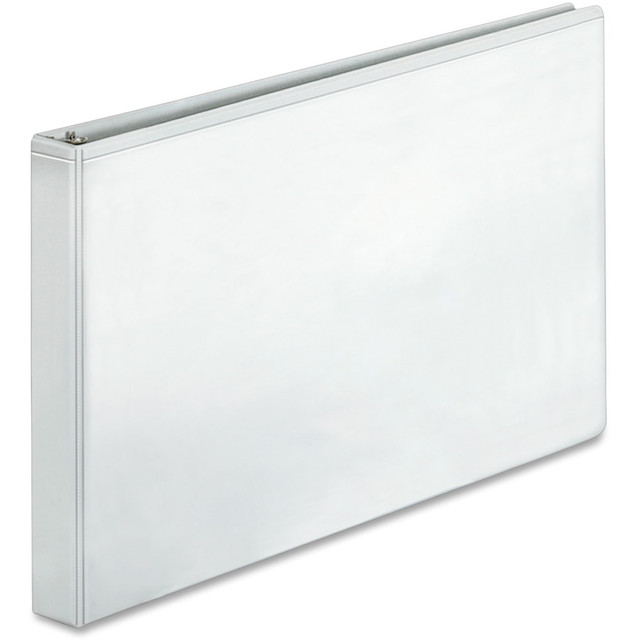 SP RICHARDS 45100 Business Source Tabloid-Size Reference 3-Ring Binder, 1in Rings, White SP RICHARDS 45100 Business Source Tabloid-Size Reference 3-Ring Binder, 1in Rings, White
