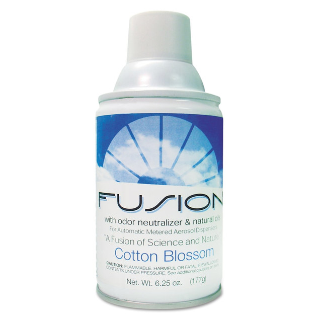 FRESH PRODUCTS LLC MA12BL Fresh Products Fusion Metered Aerosols, Cotton Blossom Scent, 6.25 Oz, Pack of 12 FRESH PRODUCTS LLC MA12BL Fresh Products Fusion Metered Aerosols, Cotton Blossom Scent, 6.25 Oz, Pack of 12